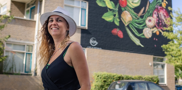 Mauristhuis mural Nadia van Luijk