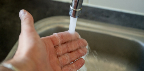 geen warm water meer