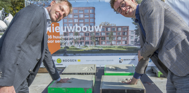 Gijsbert van Herk en Martijn Balster startten de bouw van Wenckebach
