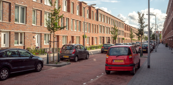 Sfeerbeeld van een straat in Den Haag