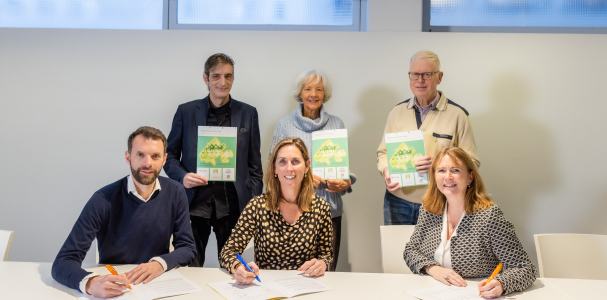 De ondertekenaars van het Sociaal Statuut