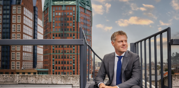 Bestuursvoorzitter Gijsbert van Herk