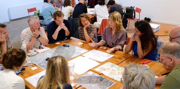 Brainstorm tijdens de inspiratiebijeenkomst van het Innovatielab Zuidwest