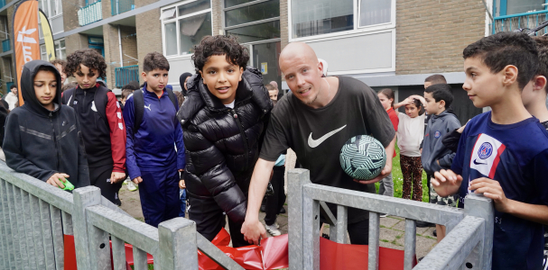 Heropening panaveld Barbiersgaarde 
