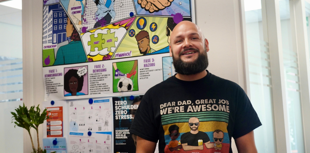 Ziggy in het jongerenpunt 070