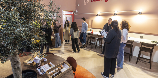 Overzichtsfoto studieruimte De Struyck