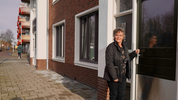 Ockenburghstraat portiekdeur