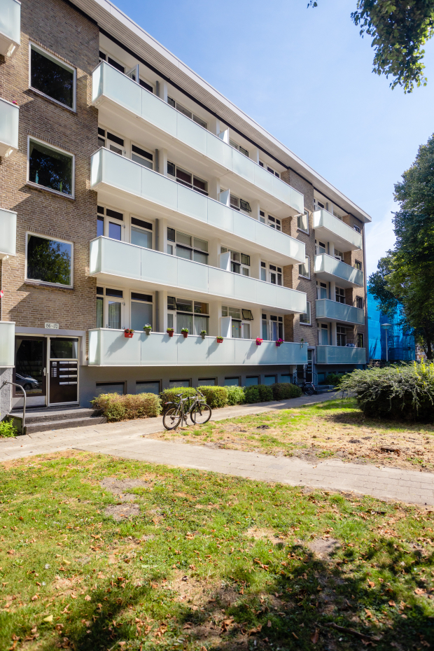 De woningen aan het Tarwekamp na de renovatie
