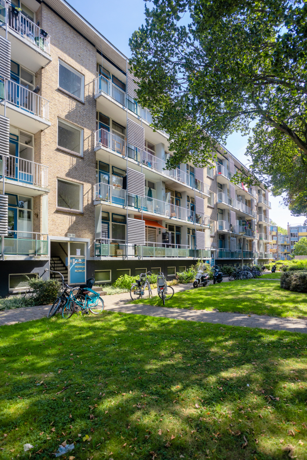 De woningen aan het Tarwekamp voor de renovatie
