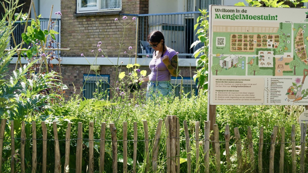 Selina in de MengelMoestuin