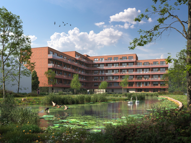Artist impression De Kreken