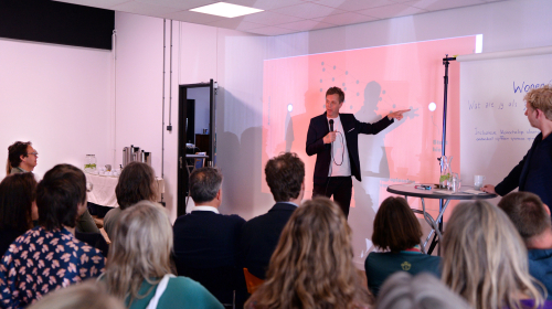 Presentaties van experts tijdens het Innovatielab Zuidwest