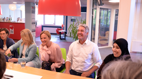 Experts brainstormen tijdens de deelsessie van het Innovatielab Zuidwest