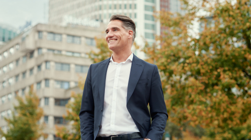 Collega voor het Staedion hoofdkantoor