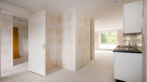 Betje Wolffstraat doorkijk van keuken naar woonkamer