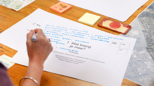 Ideeën ophalen tijdens de brainstorm