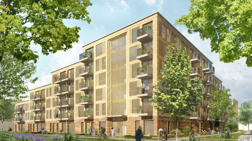 Impressie Steenzicht blok 1A