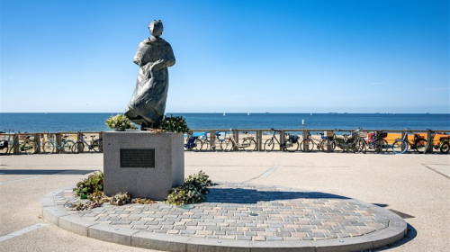 Scheveningen monument op de piet