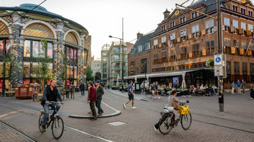 centrum den haag straatbeeld