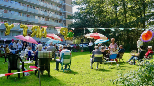 Bewoners in Loosduinen