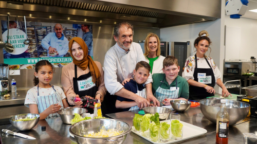 Kinder Participatie Keuken in Moerwijk 