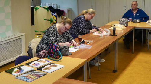 Diamond painting in Allekanten