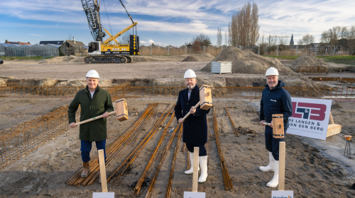 De eerste piketpalen in KIEM worden geslagen