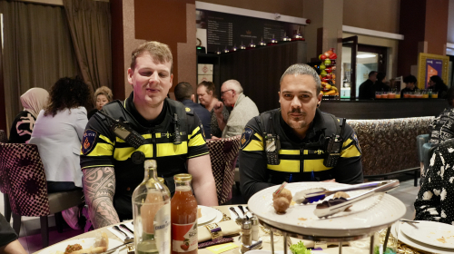 de wijkagenten aan tafel
