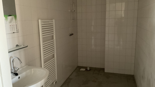 Badkamer in een nog niet bewoonde woning