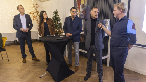 Bestuurders van de woningcorporaties in gesprek over de eindresultaten van de Binnentuinen Challenge