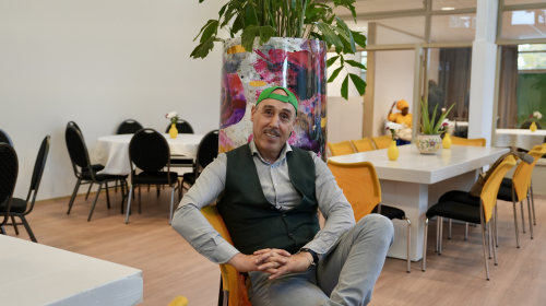Ben in zijn nieuwe wereldkeuken
