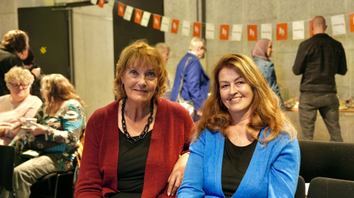 Anna nam haar buurvrouw Sonja mee naar het Museon-Omniversum