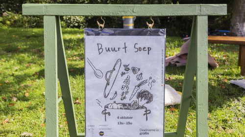 Samen soep voor en in de buurt maken
