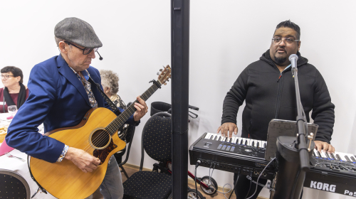 Muziek bij het ontmoetingsdiner