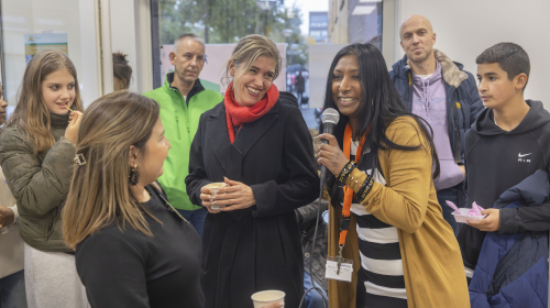 Opening buurthuis consulent Leefbaareheid & Participatie Staedion