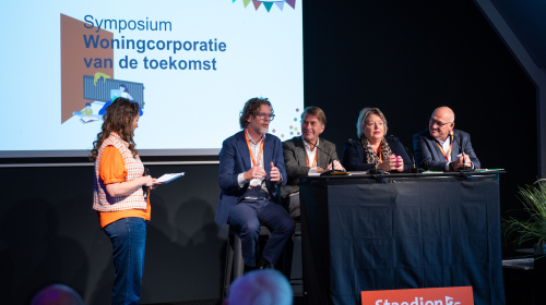 Paneldiscussie met Willem de Vreeze, Ronald Huikeshoven, Hedy van den Berk en Jacques Thielen