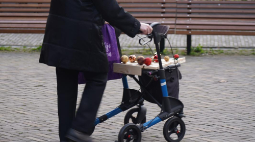 Versierde kerstboom gaat mee naar huis bij oliebollenactie Ypenburg