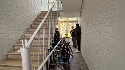 Werkbezoek langs bergingen in Den Haag Zuidwest