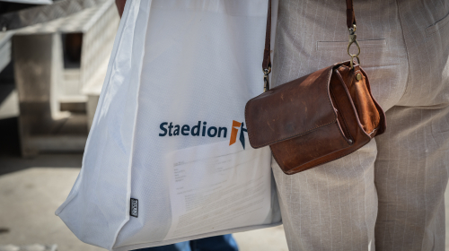 Een Staedion tas