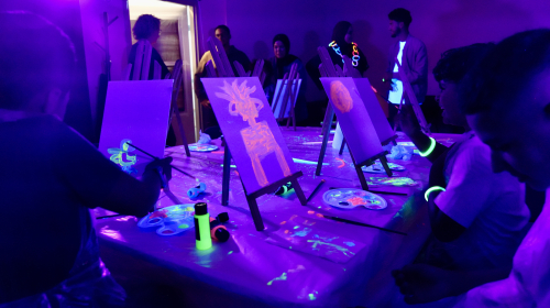 Aan de slag met glow-in-the-dark verf