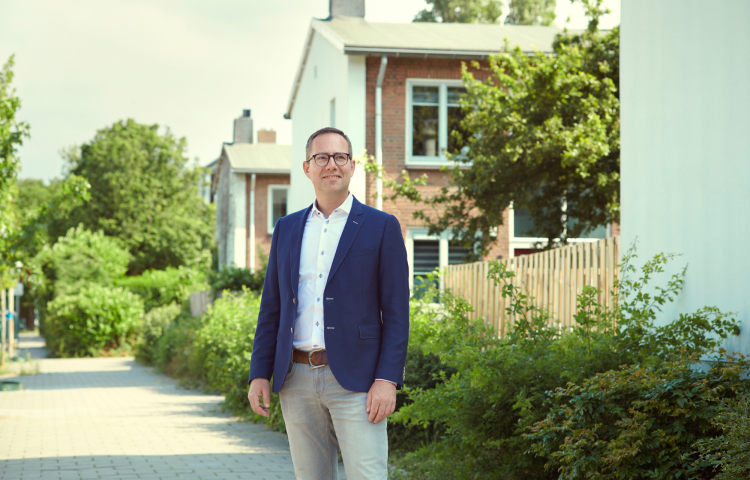Assetmanager Wouter voor wooncomplex in Moerwijk