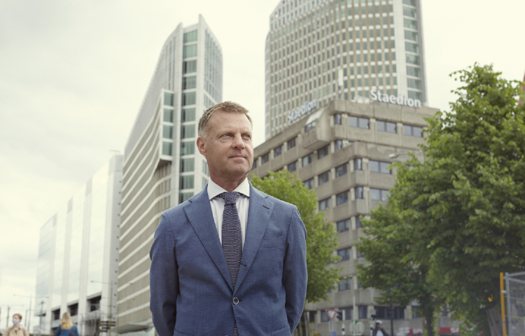 Gijsbert van Herk bestuursvoorzitter Staedion