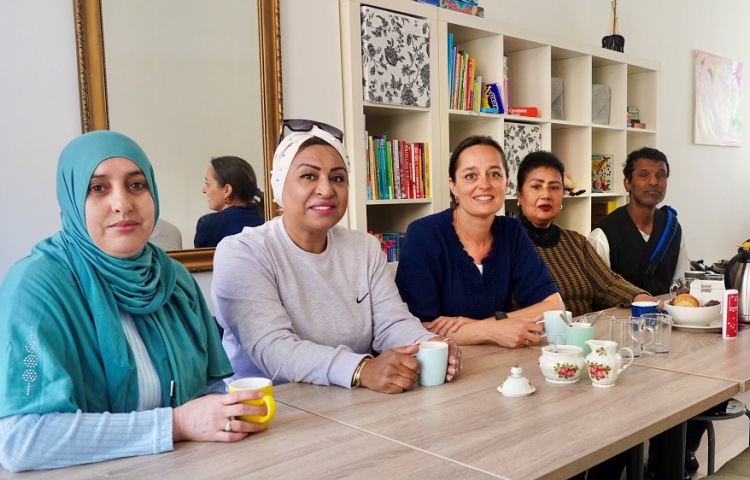 Vrijwilligers en deelnemers stichting Quiet