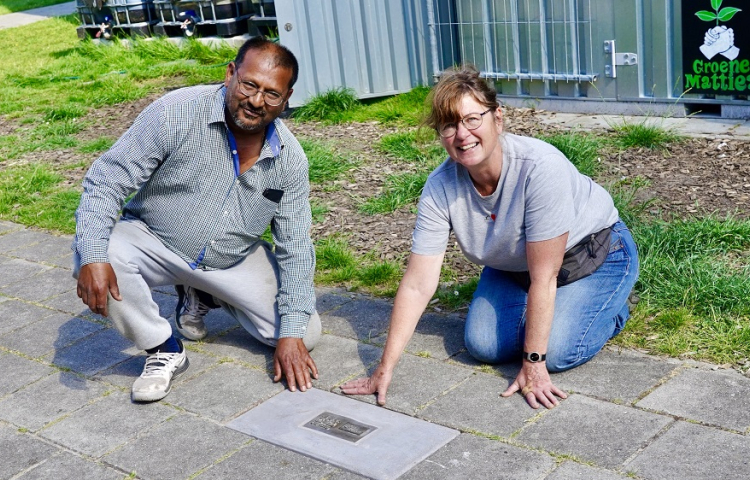 Abied en Yolanda bij de Gouden Klinker