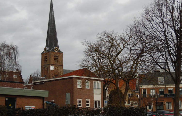 Rijswijk straatbeeld kerk