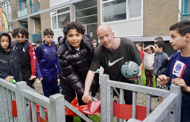 Heropening panaveld Barbiersgaarde 