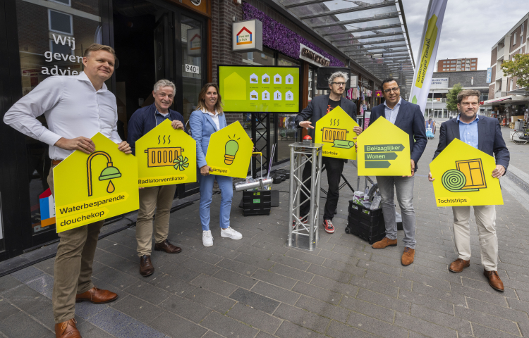 Startsein BeHaaglijker Wonen groepsfoto