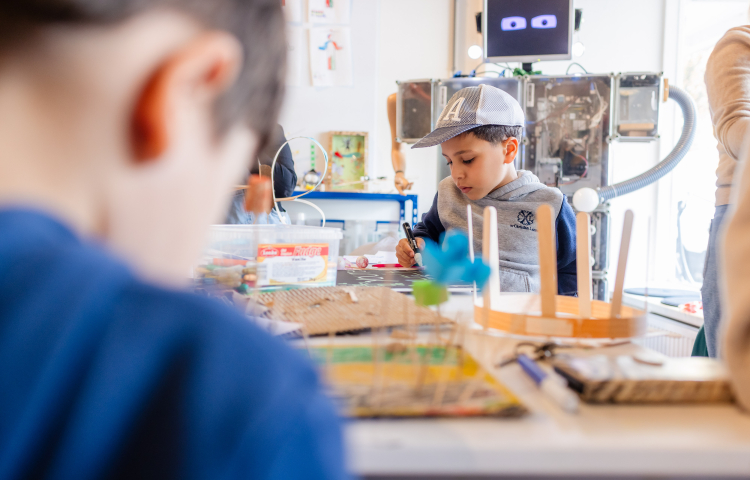 In MuseumLAB gaan kinderen spelenderwijs aan de slag met cultuur en wetenschap