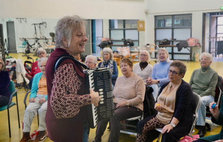 Grijze koppen orkest