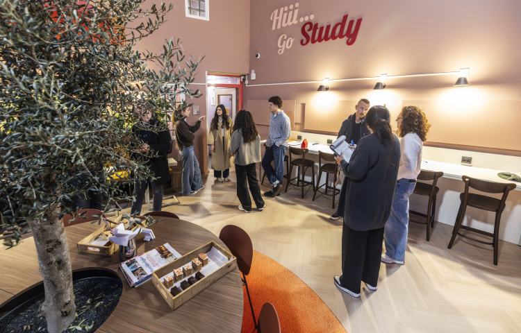 Overzichtsfoto studieruimte De Struyck